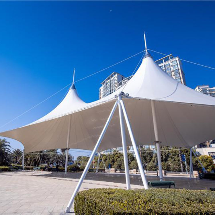 蕉岭县膜结构景观棚