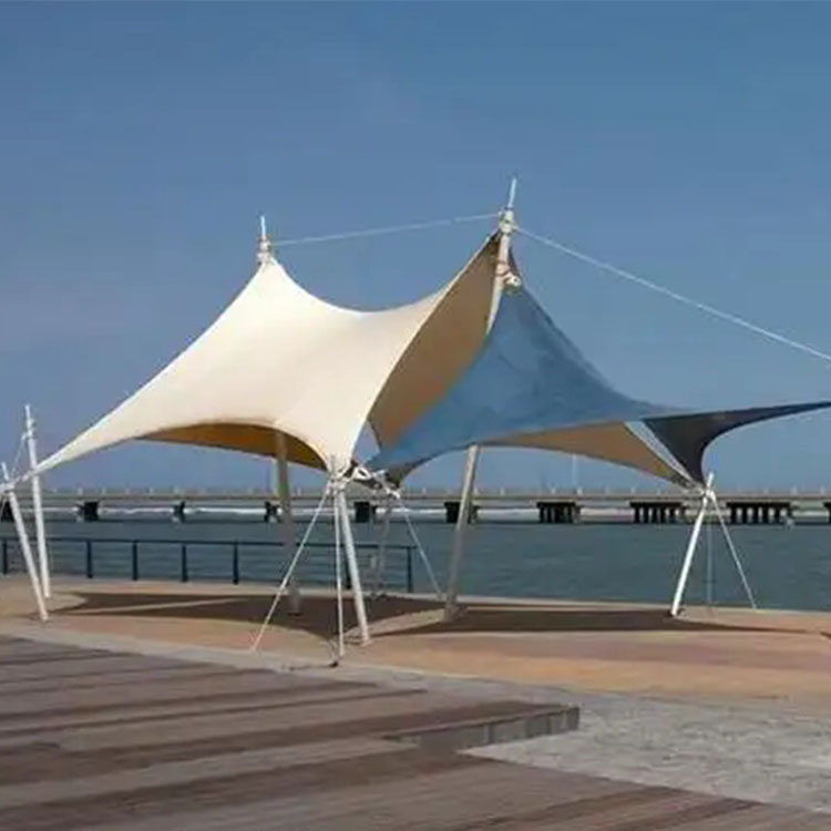 蕉岭县膜结构景观棚