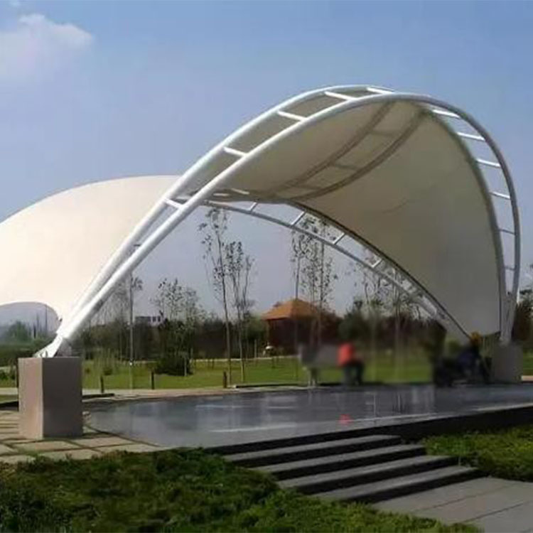蕉岭县膜结构景观棚