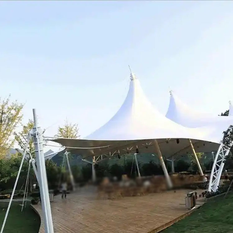 蕉岭县膜结构景观棚