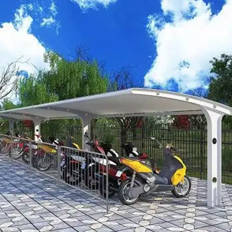 蕉岭县膜结构电动车棚